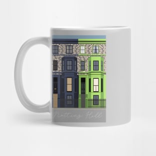 Notting Hill Houses, London Mug